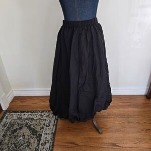 Black Bubble Skirt Size L